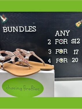 Chasing Fireflies Rosegold Giltter Sandals